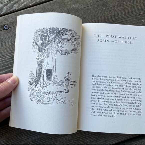 The Te Of Piglet Vintage 1992 1st Printing Softcover Book By Benjamin Hoff - Picture 9 of 16